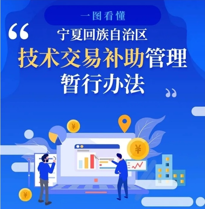 一图看懂：宁夏回族自治区技术交易补助管理暂行办法