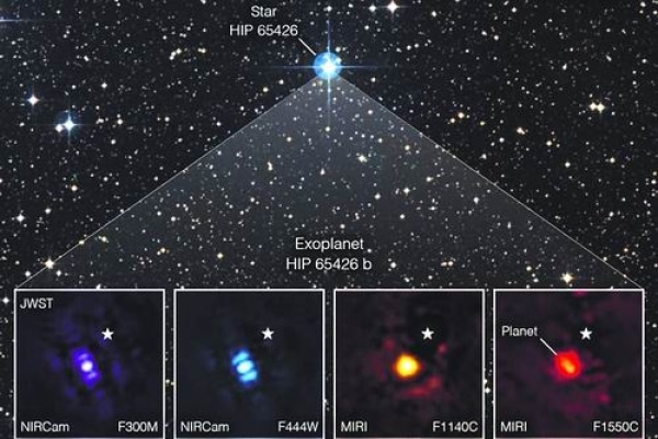 “韦布”拍摄首张太阳系外行星图像