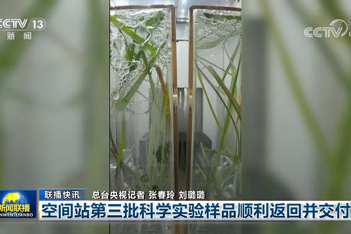 【新闻联播】空间站第三批科学实验样品顺利返回并交付