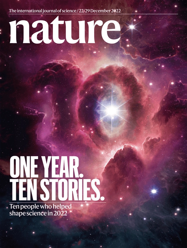 《自然》公布影响2022年科学进程十大人物